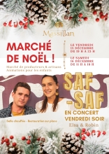 Affiche marché de noël